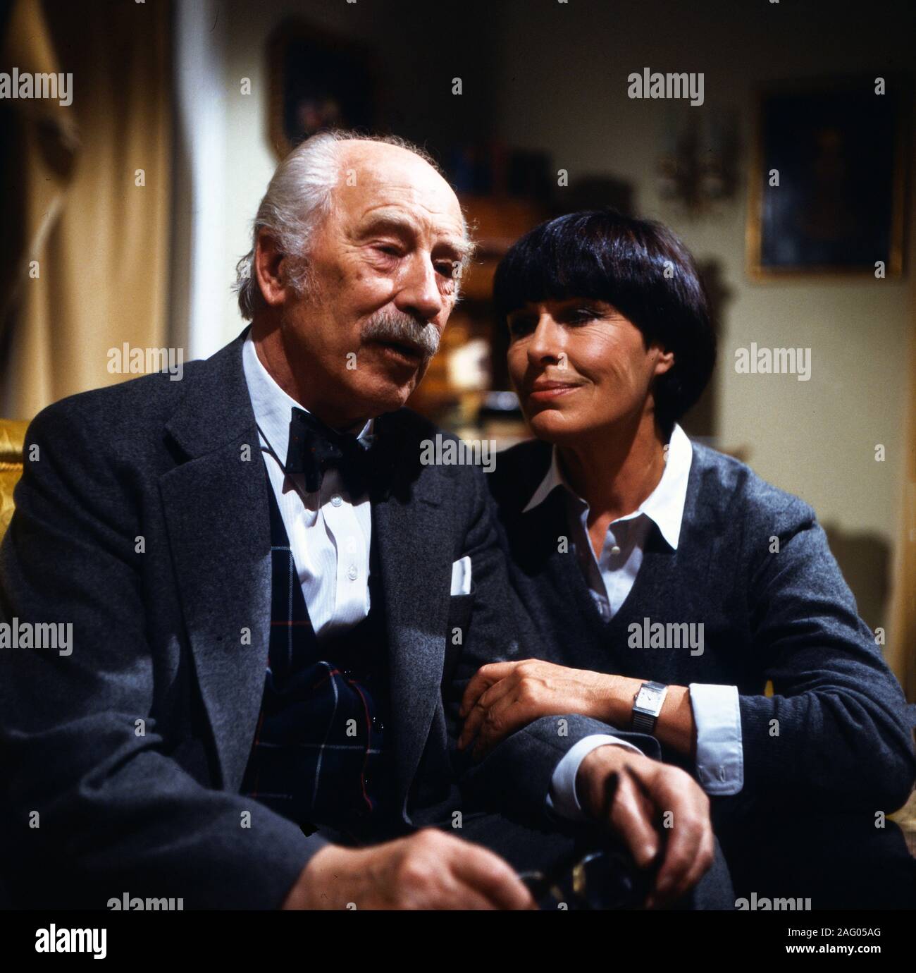 Nachruf auf Othello, Kinofilm, Deutschland 1983, Regie : Michael Braun, acteurs : Werner Hinz, Barbara Rütting Banque D'Images