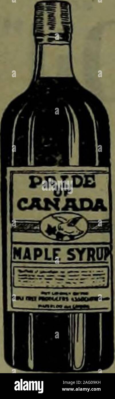 . Canadian Grocer Janvier-juin 1908. Le vinaigre de fruits et de Belleville, rendez-LIMITEDBELLEVILLE - . L'ONTARIO. La fierté du Canada il y a encore jamais été aquestion s'agissant de la qualité du sirop d'érable du Canada Fierté et MapleSugar. Que cette marque est un marketleader est incontestable. Partout la qualité est reconnu vous willfind de fierté Canada Maple marchandises vendues. Grocersfind bonne profits et la ligne comme assatisfies les clients. Il paye, Waterloo Maple Tree ProducersAssociation Banque D'Images