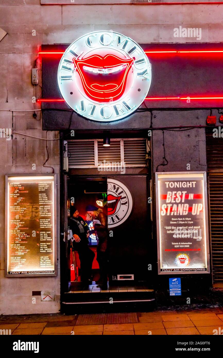 Le Comedy Store, Londres, Angleterre, Royaume-Uni Banque D'Images