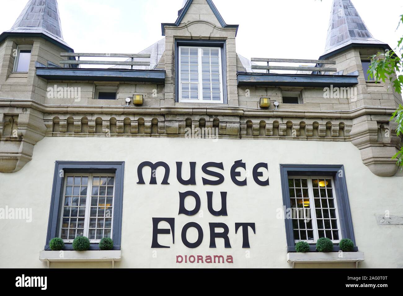 Musée du Fort, le Musée du Fort de la ville de Québec, Canada Banque D'Images