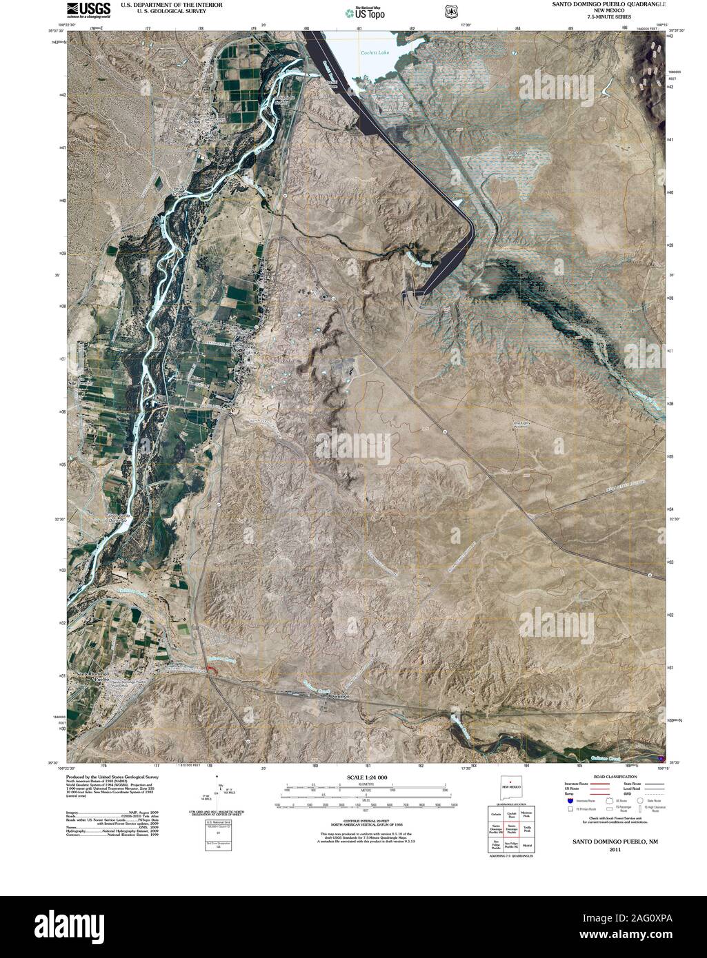 Mapas de santo domingo pueblo Banque de photographies et d’images à