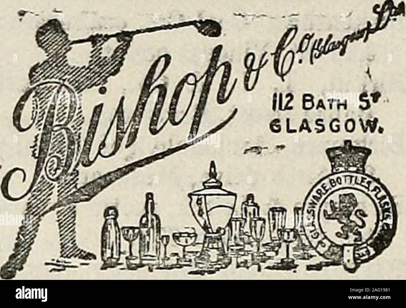 . Le répertoire annuel des Postes Glasgow. ier, 373 rue Cathcart ; ho. 133 Coplaw.Birss street & Co., 808, 352 route de Dumbarton ; ho. Strathdon, 50 Minard road, Dowanhill.Birss, James F., Draper, 310, chemin de Dumbarton ; ho., Strathdon, 50 Minard road, Dowanhill. Général 110 BIRSS Birss, James F., entrepôt, 504 Queens Park Road, Victoria House, 48 avenue Dixon.Bisacre, F. F. P., M.A., B.SC. (de Blackie & Son Ltd.) ; ho., Ascania, Helensburgh.Bishop, Alex., ingénieur civil, L., M. & S. Ely., 16 st Killermont ; ho., 8 rood Saint crescent.Bishop, A. Henderson (de Cooper & Co.s Store, Ltd., 8 à 38 Banque D'Images