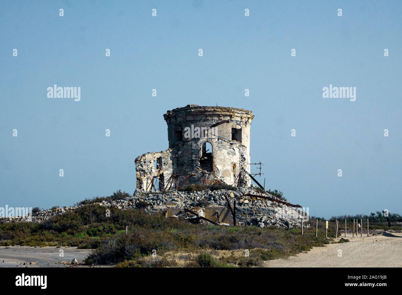 France, Arles, Camargue, phare de faraman, Phare Faraman, Pays d' Arles Banque D'Images