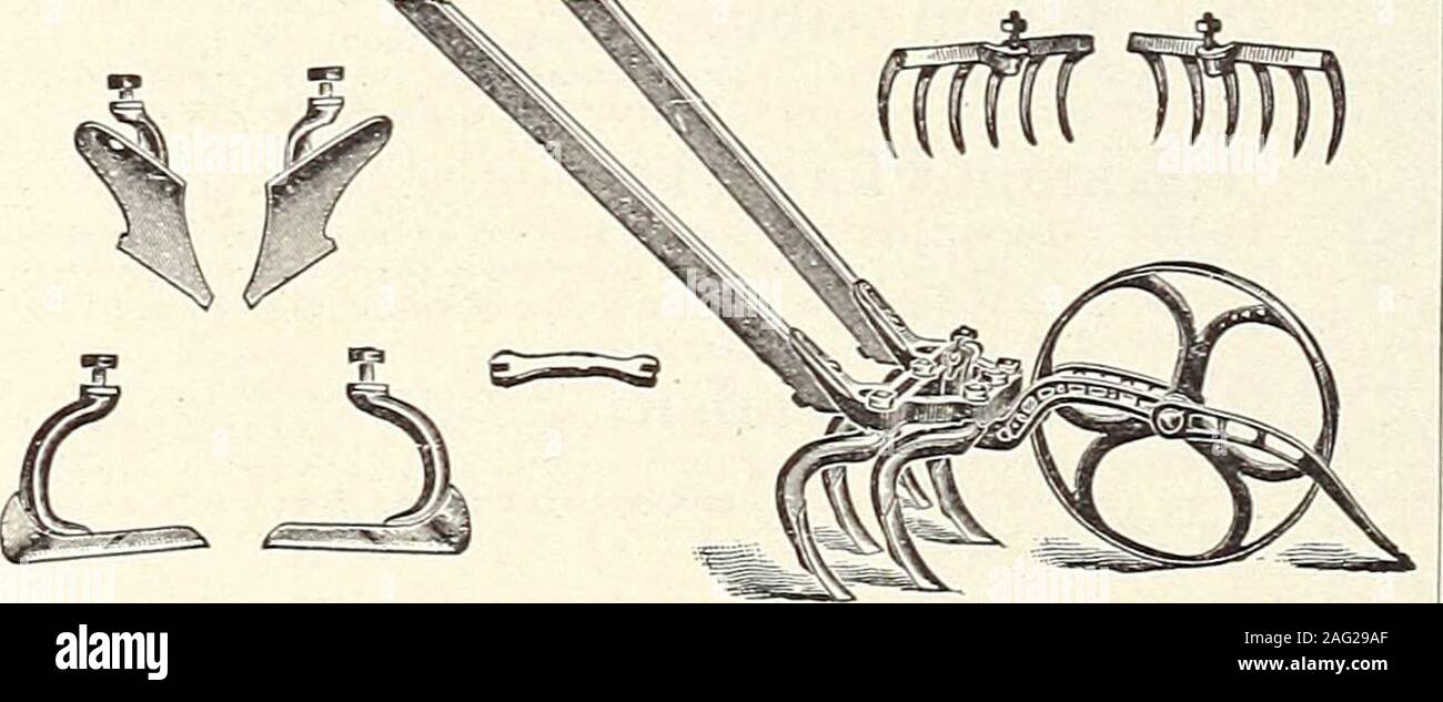 . Annuel 1913 de semences. Nouvelle Prestation universelle n° 11, 4,50 $ seule roue Hoe, cultivateur, charrue et râteau. ConstellationNo universelle nouvelle. 19, $8,00 Seeder, cultivateur, charrue, Houe, râteau et marqueur universel Nouveau n° 17, 6,25 $ Gairden percer un nouveau Universal n° 12, 4,00 $ seule roue Hoe, cultivateur et labourer nouvelle Prestation universelle n° 13, 2,75 $ seule roue dentelée, avec seulement les lames houe Banque D'Images