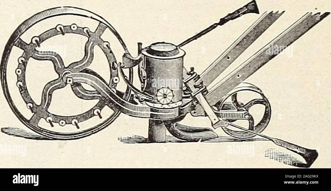 . Annuel 1913 de semences. Nouvelle Prestation universelle n° 16, 7,00 $ Hill et percer Seeder. Nouvelle combinaison universelle Hill et DrillSeeder n° 22, Prix withAttachments complète, 9,25 $ Banque D'Images