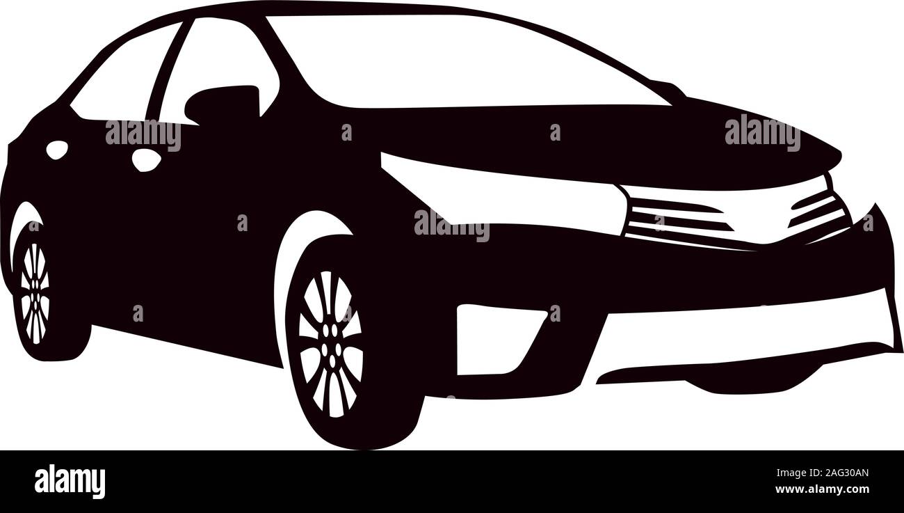 Location de silhouette pour le découpage de vinyle. Modèle vecteur illustration. Illustration de Vecteur