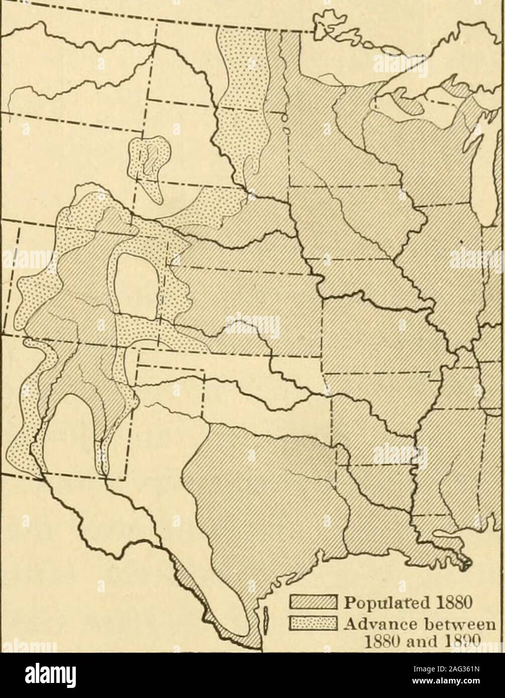 . L'histoire de l'agriculture aux États-Unis. ar le boisseau dans certaines villes de l'Est. Ceux qui hadborrowed ont estimé que l'argent taux d'intérêt étaient trop élevés, andthey étaient devenues amères par la forclusion de l'mortgagesupon leurs fermes. Ils ont vu le gouvernement par favoringmanufactures les tarifs élevés qui n'étaient pas réduites après le besoin pour eux causés par la guerre civile avait été adopté. ^ Voir James et Sanford, l'histoire américaine, 444-445. Le conditionsin l'agriculture et les autres industries visées au présent chapitre la arealso décrites aux pages 451-456. ^^^^^ c-- ?r^^ &Lt ; : Si --lt ;^^ / |tif K -zo f r^^ pat Banque D'Images