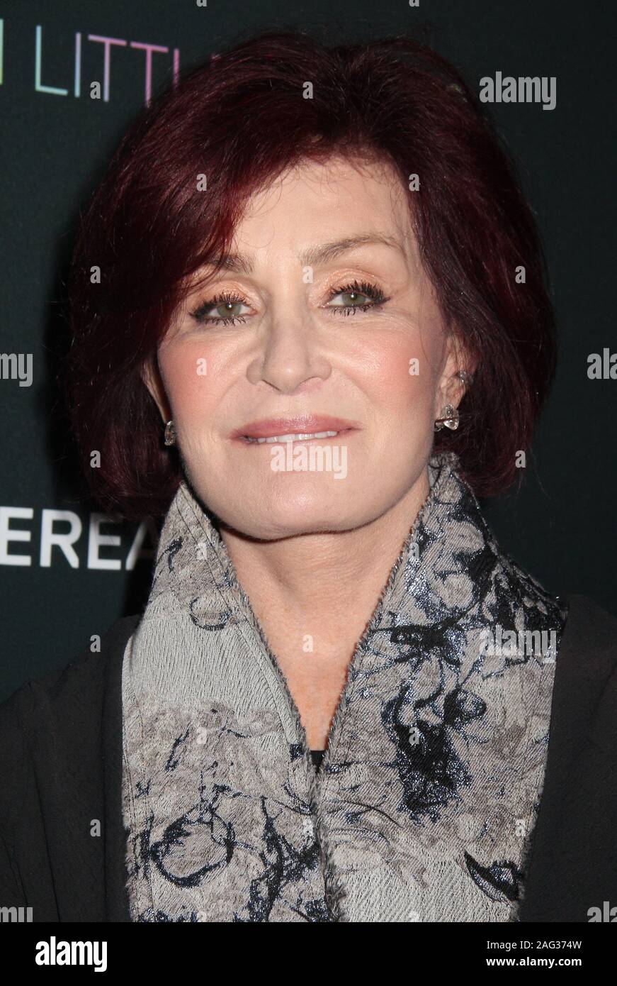 Los Angeles, USA. 08Th Nov, 2019. Sharon Osbourne 12/04/2019 Le Los Angeles Projection spéciale de "un million de petits morceaux' qui s'est tenue au London West Hollywood à Beverly Hills à West Hollywood, CA : Crédit Cronos/Alamy Live News Banque D'Images