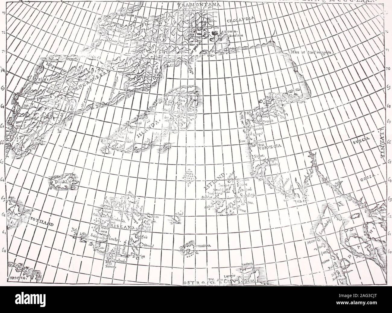 . Les voyages du monde frères, Nicolò et Antonio Zeno, pour les mers du nord dans le xive siècle : comprenant les derniers comptes connus de la colonie perdue du Groenland et des Northmen en Amérique avant Christophe Colomb. un porto buono e sicuro. Di che informato Zichmni uedendo,il luogo con aere salubre e sottile, e con miglior terreno,e fiumi, e tante altre dans particolarita farlohabitare entrb pensiero di, di una città e fabricarui ; quando la sua gente, stancahoggi mai di un viaggio cosi pien di trauagli comincib tumultuareed, une une uoleuano ritornar dire che un casa, perche il ère uerno uici Banque D'Images