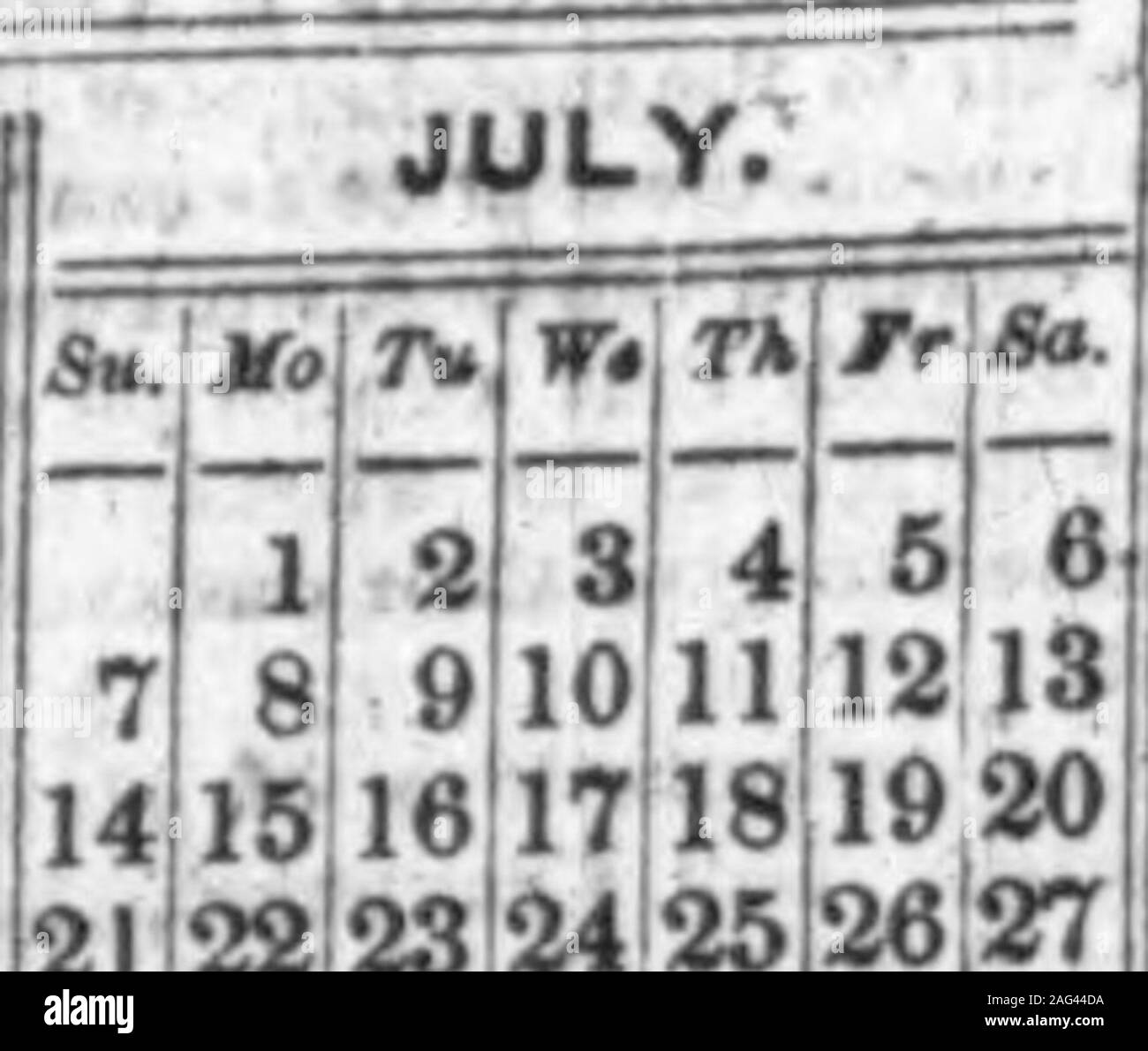 . Le presbytérien de la Caroline du Nord. Comptage NORT-HOUSK Almanac 1861. J'JANUAflY. ,^,ik Jfe T" n 6 713^4 EST^0 212227J88 29 W4TK Fr3a, 45 |011|12t61718;g9128 2425 26 février. VS". Opc Tu&lt;W" Th rrSa. SI 45 610ll|121314 !l617| 18 19 2122 20:2324:25 26 27 28 mars. Sm. M"T^« Emportez W" Sa.  ?12 89 1516. 5 ej 7,10 11121314n|l819 20J2J22 23|2425 26 27 29 29|30 (3l| APRIU Jhi.JtoTuWtThrr 8a. 1 -& 3 4 5| 6 7 ! 8 ; 9 !ioiri2i3 14 15 16 17 18 19 24 25 26 27 202122,23 29891 i, i I 2ll22l23 24|25 28 29 AOÛT S031. En. jr" 4 511,12 T ? 613 T14 18 19 20 21 &&gt ;. 10 8 1 3 8 "16l6ll722 23242512627 Banque D'Images