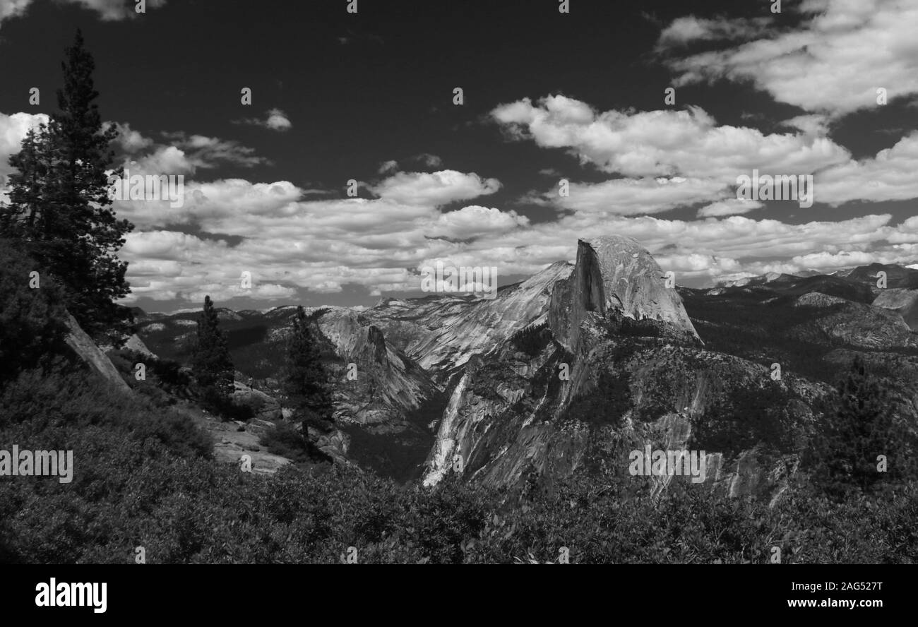 Half Dome, Yosemite National Park Banque D'Images