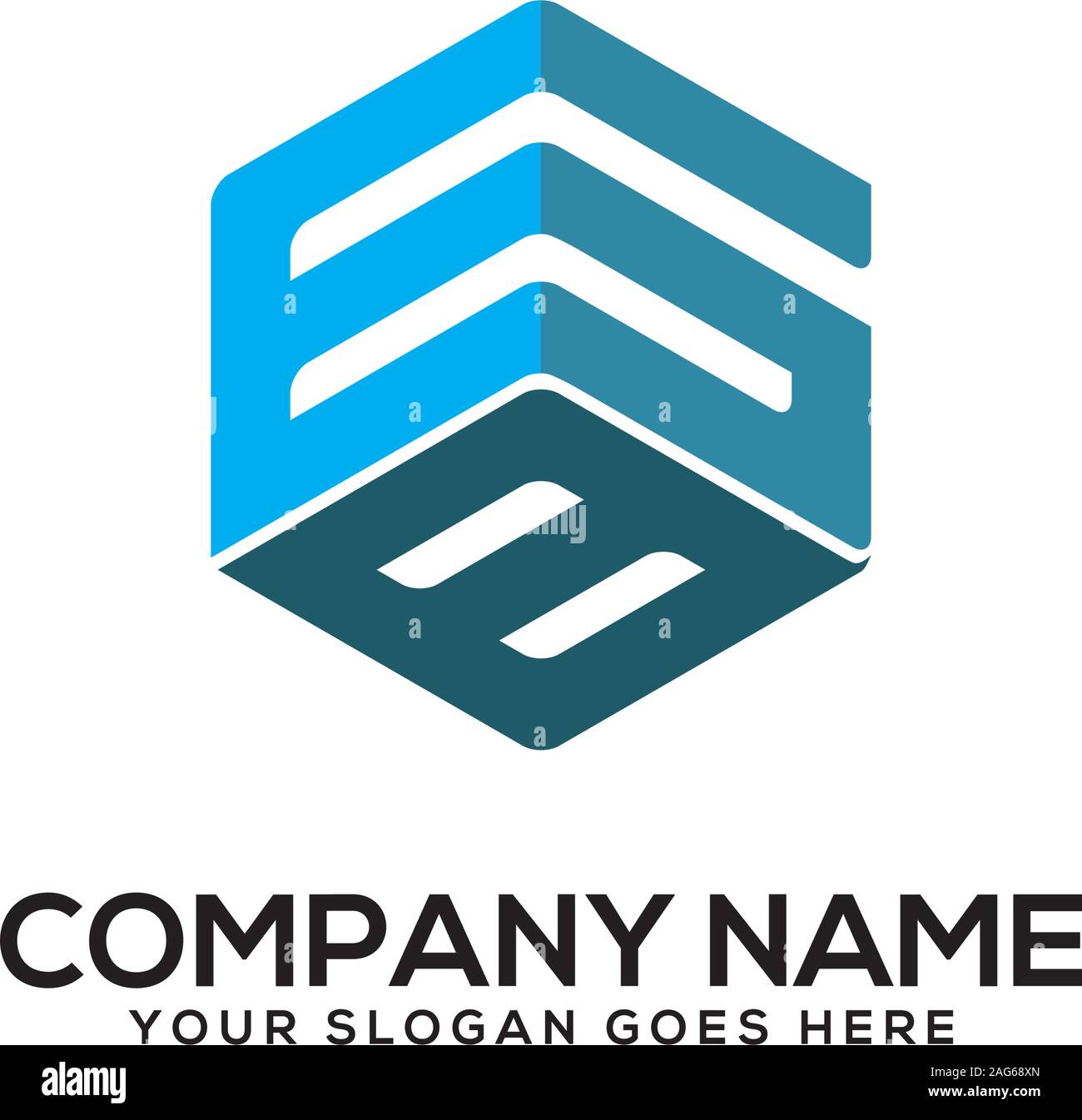 Go lettre dessins de logos, logo nom initial vector Illustration de Vecteur