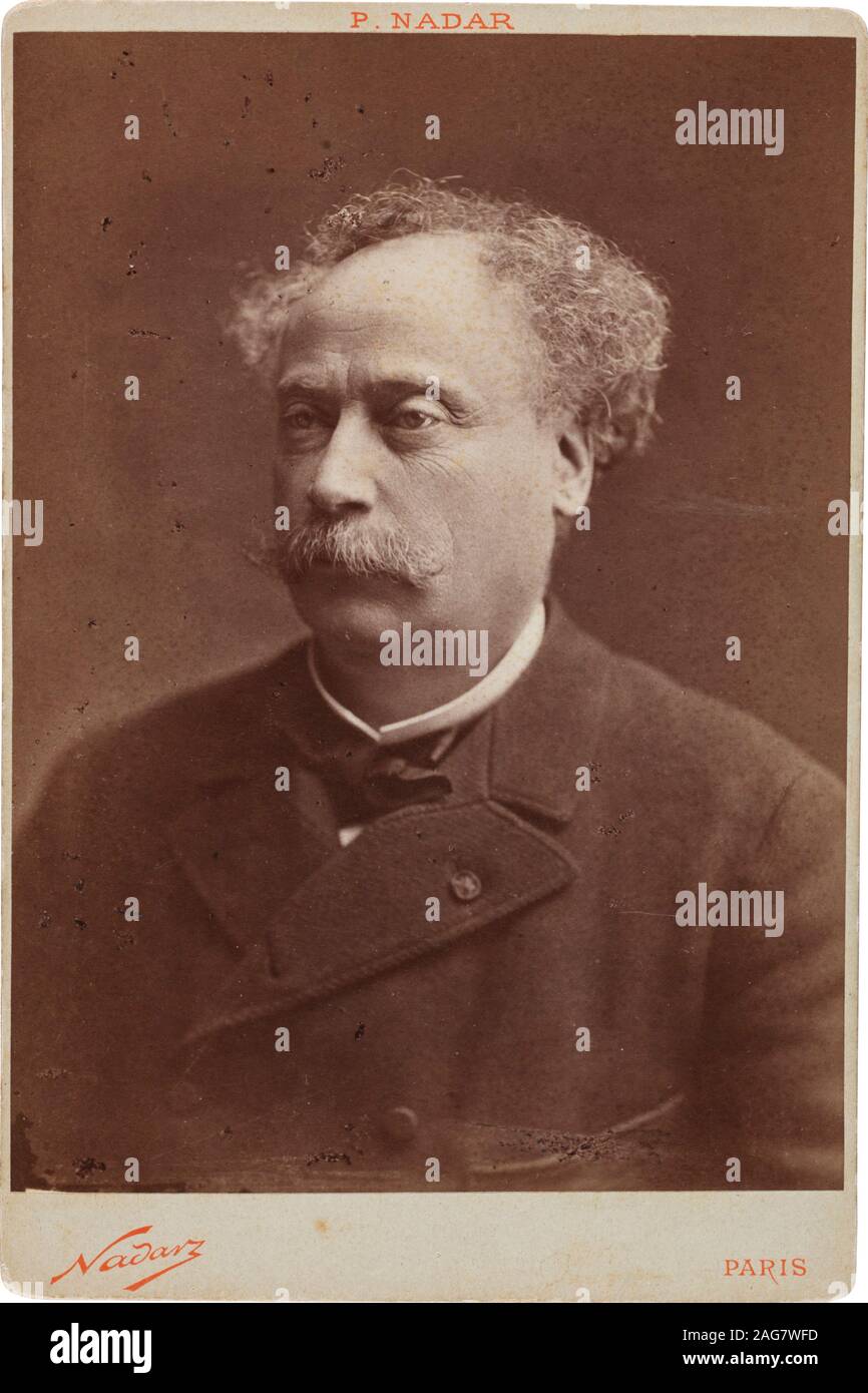 Alexandre Dumas, fils (1824-1895), ch. 1886. Collection privée. Banque D'Images