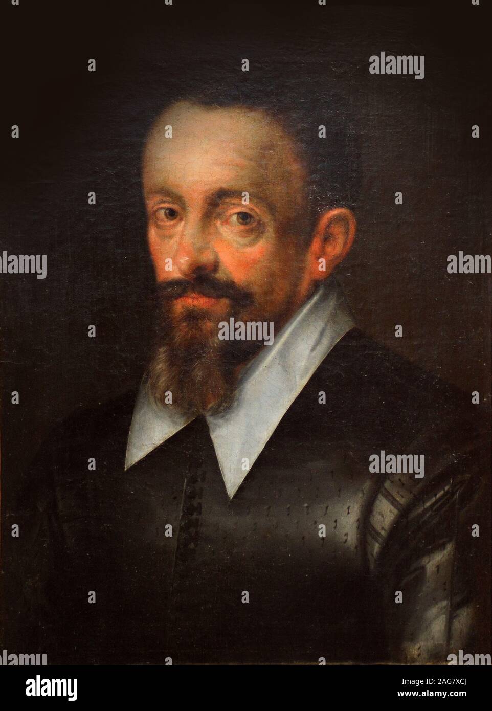 Portrait de Johannes Kepler (1571-1630), entre 1601 et 1615. On trouve dans la Collection de la Galerie nationale, Prague. Banque D'Images