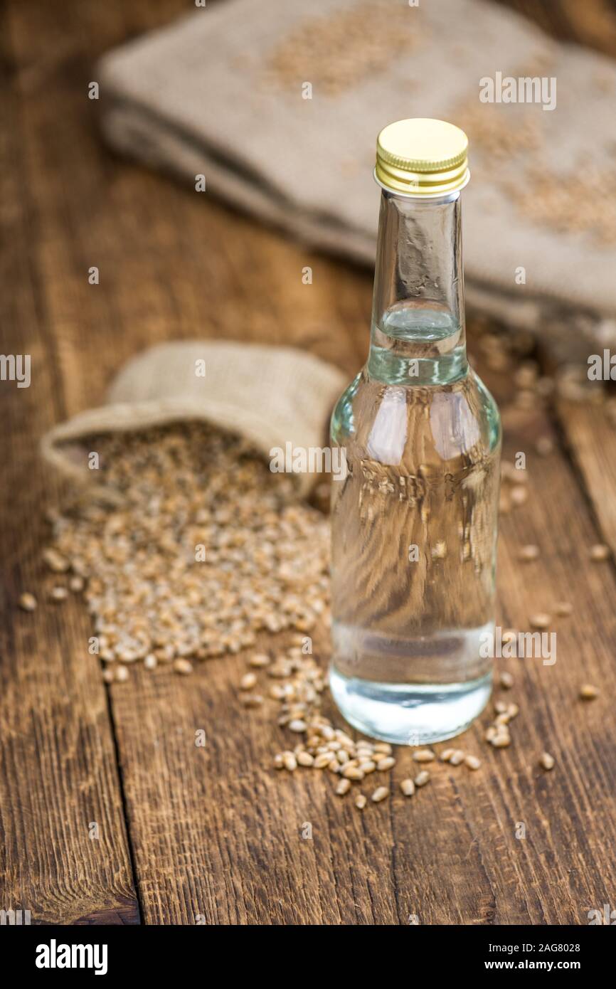 Partie de la Liqueur du blé comme détaillé close-up shot, selective focus Banque D'Images
