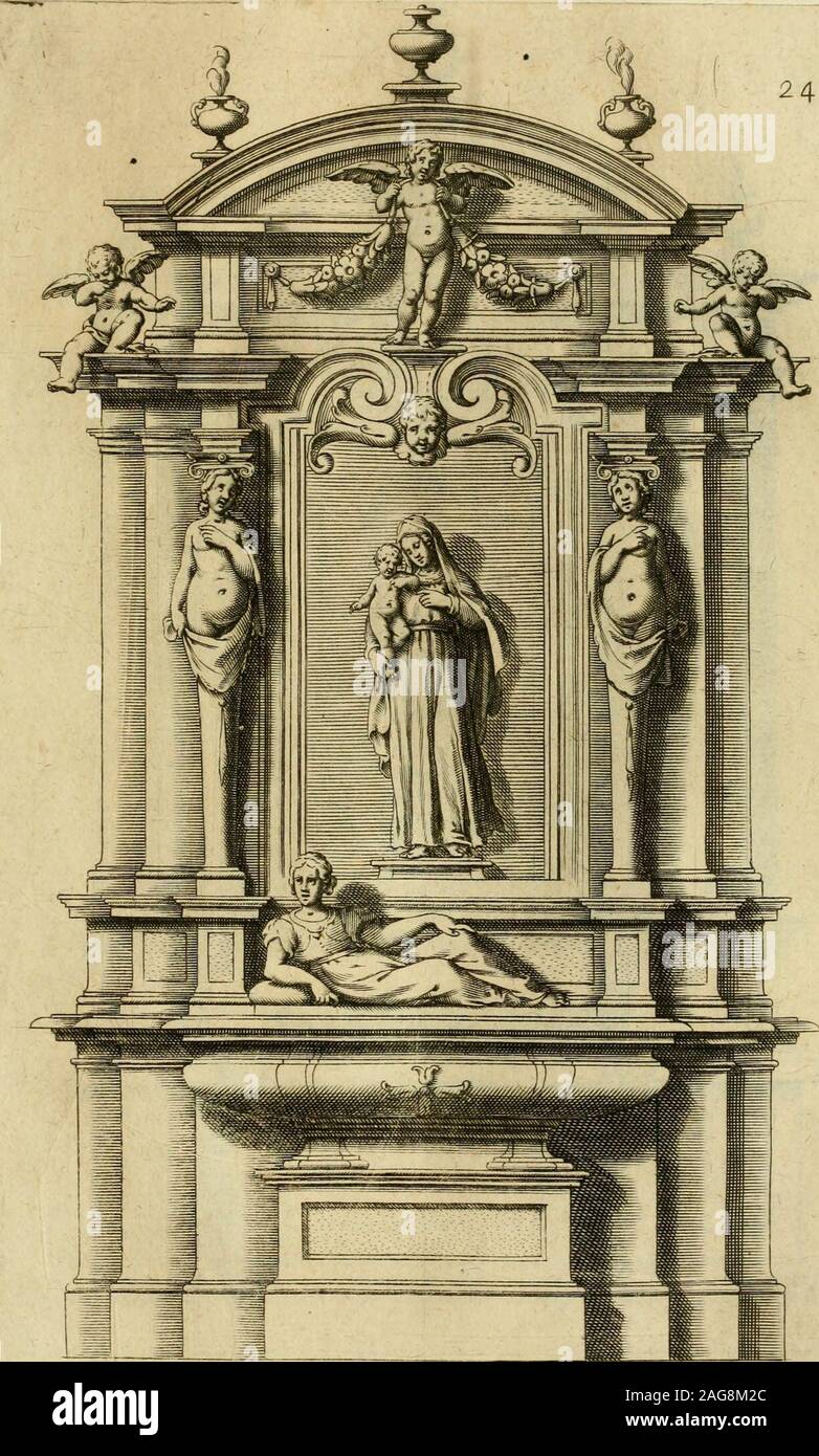 . Par capricciosi Diversi ornamenti depositi o altari, un vtilisimi virtuosi. ^ 27. Banque D'Images