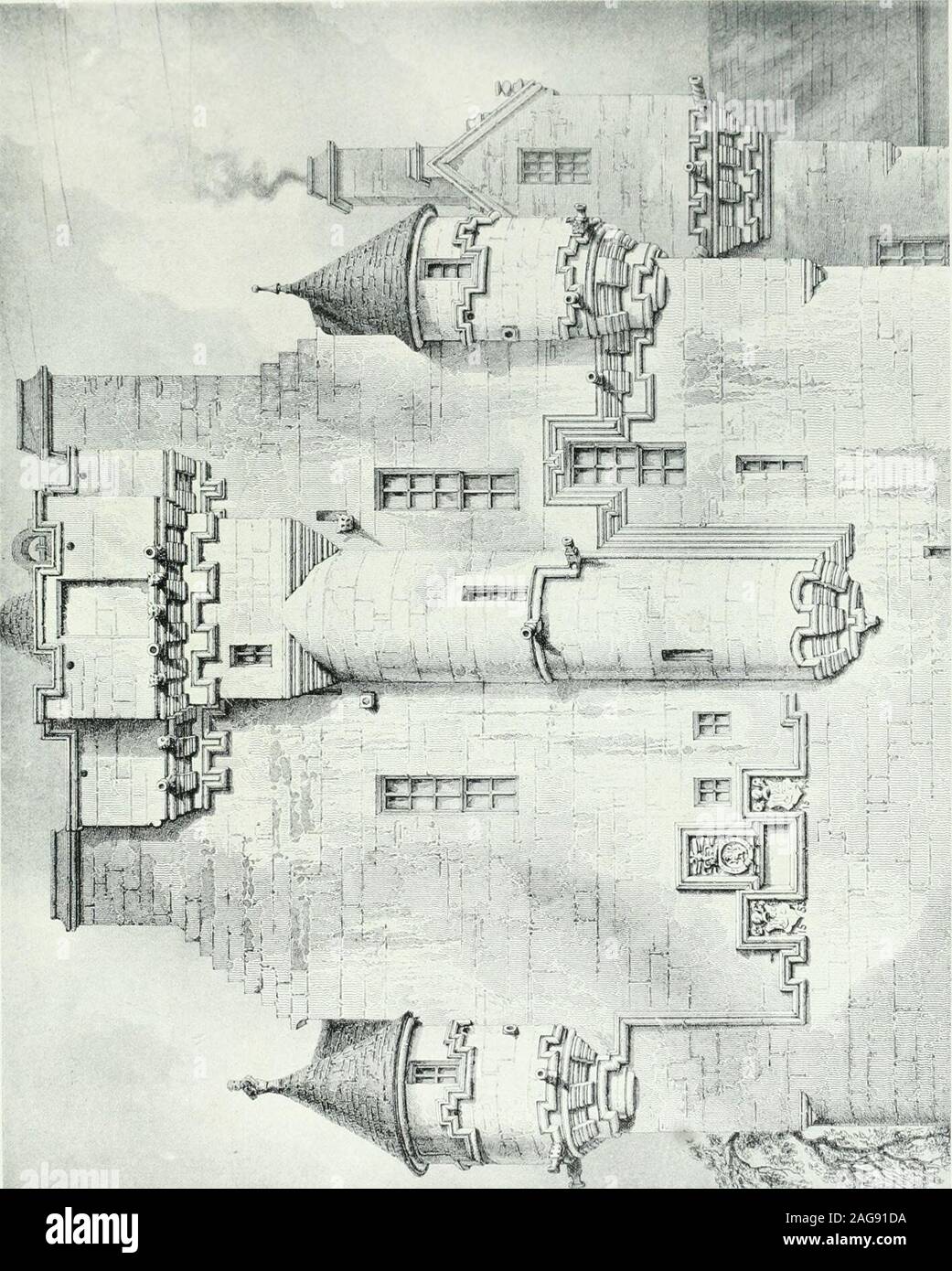 . Les antiquités ecclésiastiques et seigneuriales de l'Ecosse. ions et sa plaine et undissembled fashions a soulevé contre de nombreux hima de train. maligners* L'évêque n'était pas le seul homme ofletters éminents appartenant à cette famille, et son frère, Sir Thomas Burnett, médecin à theking, a été l'auteur de plusieurs ouvrages médicaux rédigé en latin, le scientificlanguage de son âge. Trois petits-fils du premier baronnet atteint la célébrité.Deux d'entre eux, Duncan et Thomas, étaient éminents médecins en Angleterre. La troisième, Gilbert, était professeur de philosophie à Bâle et Montauban, et certains lui leftbehind Banque D'Images