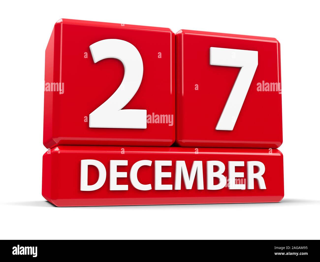 Icône du 27 décembre Banque de photographies et d'images à haute ...