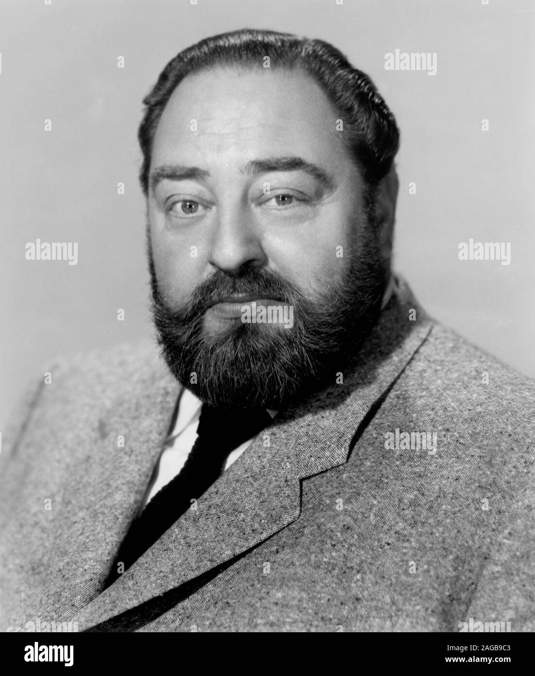 Sébastien Cabot, Portrait publicitaire pour le film, "Les bijoux de famille", Paramount Pictures, 1965 Banque D'Images