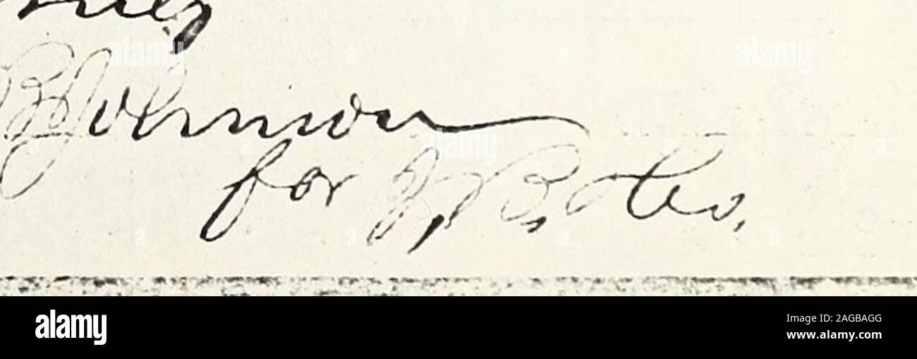 . L'assassinat d'Abraham Lincoln. l/2^^^* O* M / ? ) ?*" ,- -R*jx***-*r* &Lt ; !***SfK" f^r*l1# .**y","*tV* f. JOHNSON, BROWN & CO., 11*88 solliciteur de l'Armée de terre et la marine, ClaimsOffice,Bâtiment h Intelligencer coin de 7 ème et D Rue* B. B, Johnson J. B. Brown, Washington, D. C., 3d'octobre 1866 Boston Corbett, s91 Procureur st# , N. Y©Cher Monsieur, Je suis heureux d'apprendre de varier l'agréable manière andprofitable vous ont pu dépenser temps jcour de retard.Temps ainsi occupé est précieux pour votre propre âme* doivent être heureux towrite une longue lettre mais Mr* Brown étant absents je doit s'abstenir. Ont re Banque D'Images