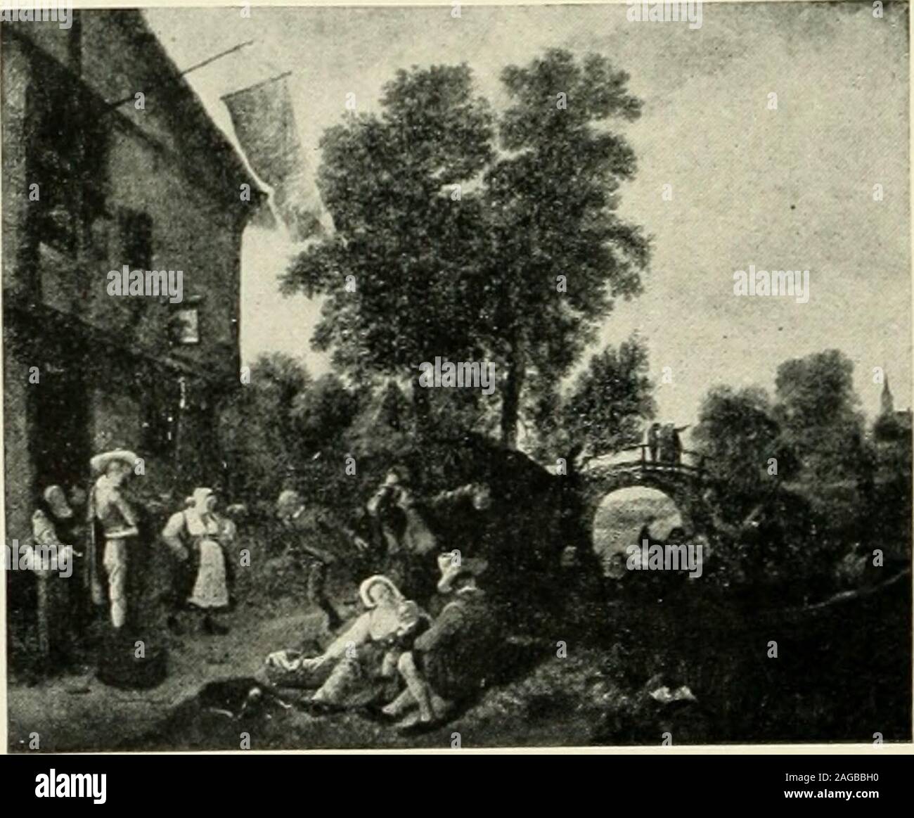 . Quelles photos à voir en Amérique. Fig. 53-l'ancienne auberge. Ostade. Metropolitan Museum of Art New York.. Fig. 54-une kermesse. Steen. Metropolitan Museum ofArt. La ville de New York. NEW YORK CITY 103 panions avec son humour grossier. Halshimself avait sans doute souvent ressenti l'aiguillon de ses ale-chambre des blagues. Elle est une parfaite caricature ofAthena, mais vrai de la vie de son propre. socialstrata Nous passons maintenant à partir de la Hille Bobbe à VrouwBodolphe. Ici est la véritable Déesse de l'ISW-dom, et c'était probablement juste comme balancingpower qu'Esla maintenu à son meilleur dans son art.il y a toujours plus de force de caractère ex-pr Banque D'Images