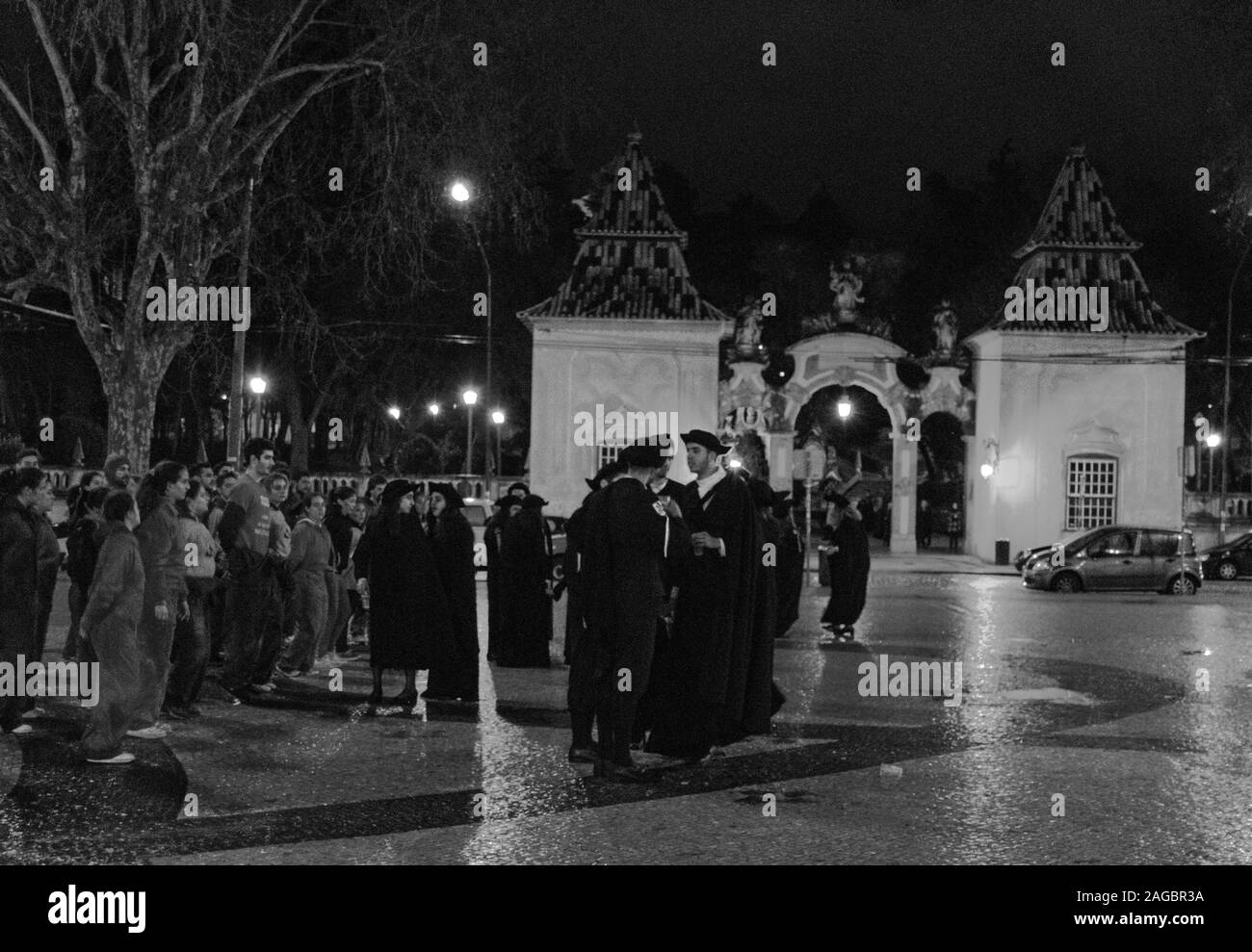 La semaine plus frais à l'Université de Coimbra Coimbra Portugal Banque D'Images