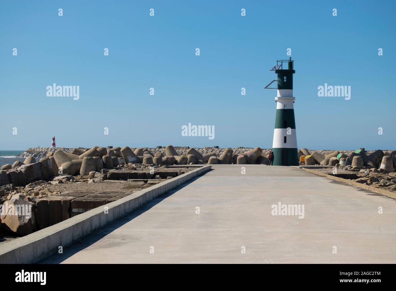 Praia da Barra Aveiro Portugal Banque D'Images