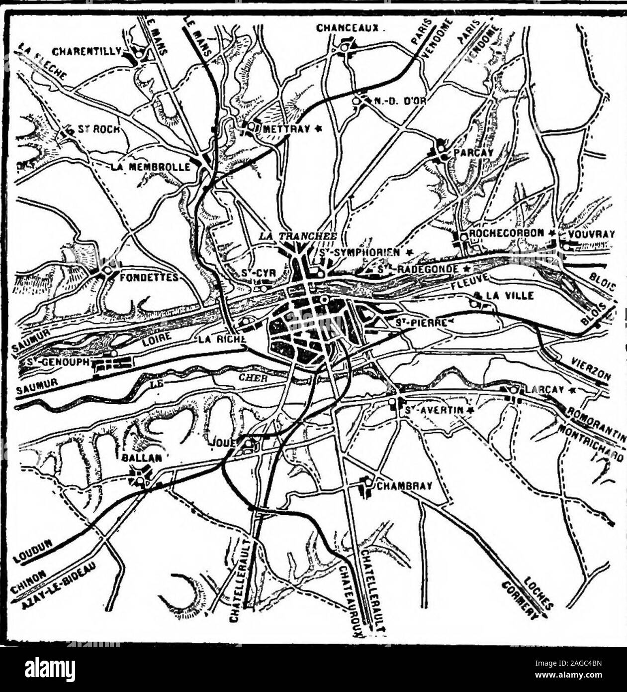 . Châteaux et châteaux de Touraine et de l'ancien pays de la Loire. son plus intime con-fidence. Louis aimait la chasse, et Scott ne donnent sur ce fait dans Quentin Durward.Lorsque les affaires de l'Etat n'a pas, c'était thekings plus grand plaisir. Pour la chasse royale nopains ou dépenses ont été épargnées. Le carriageswere sans égal ailleurs dans le courtsof l'Europe, et la création de chasse wasequipped avec chiens courants de l'Espagne,levriers de Bretagne, bassets de Valence,mules à partir de la Sicile, et des chevaux de Naples. Les attractions de la région de Tours aremany et intéressant : St Banque D'Images