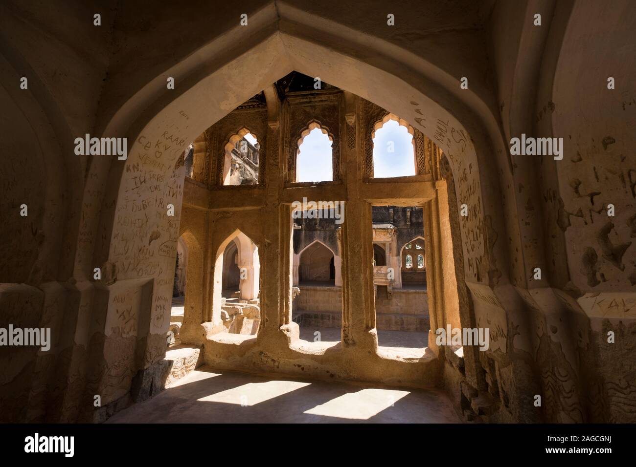 Hampi, Inde Banque D'Images