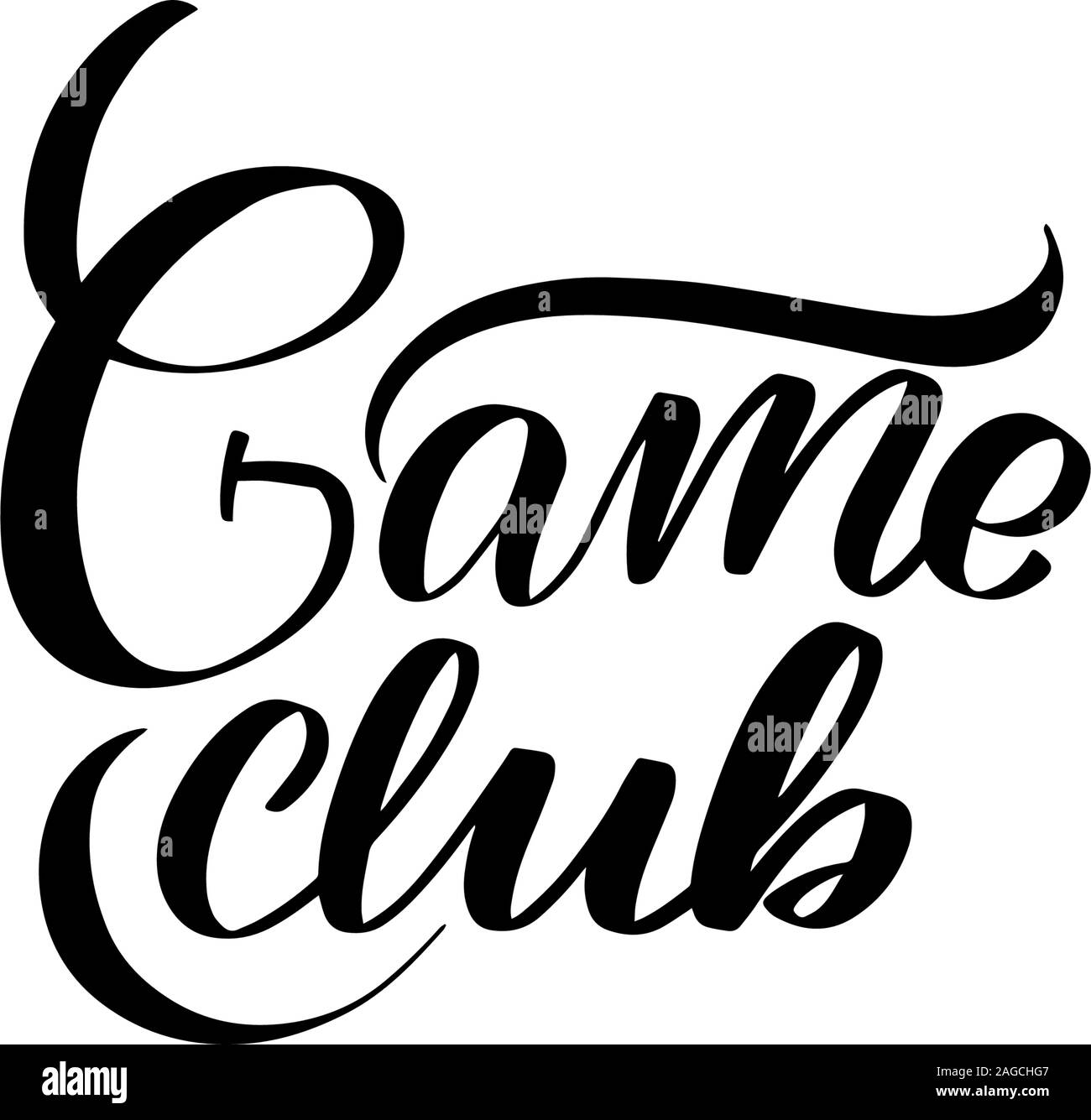 Calligraphie vecteur illustration isolé sur fond blanc. Illustration de Vecteur