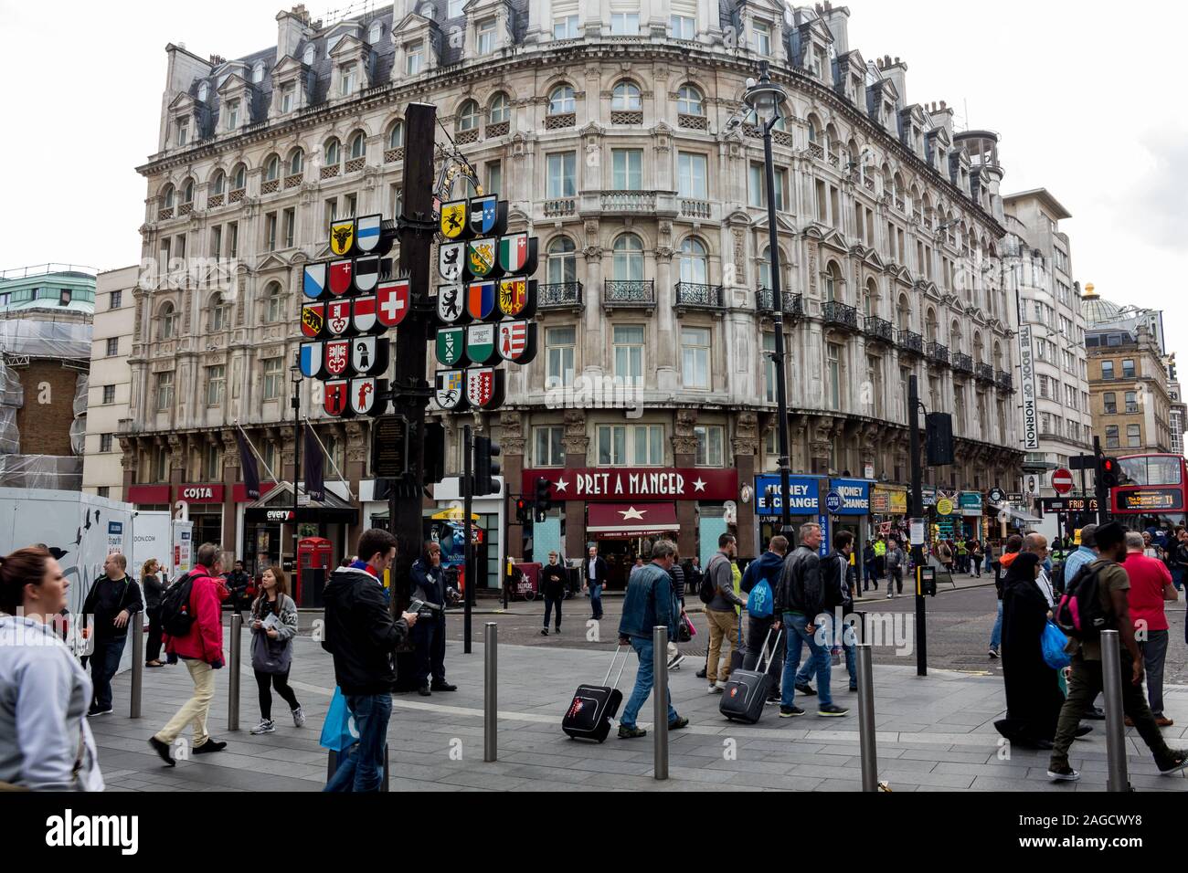 Piccadilly Circus, Londres, Angleterre Banque D'Images