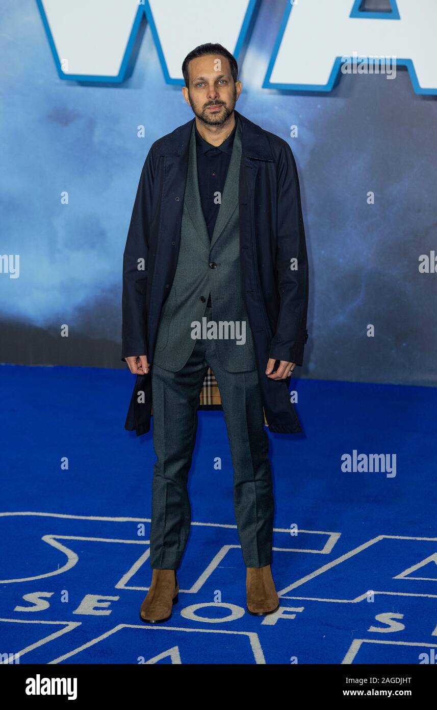 Londres, Royaume-Uni. Dec 18, 2019. Londres, ANGLETERRE - 18 DÉCEMBRE : Dynamo assiste à la première européenne de 'Star Wars : La montée de Skywalker' au Cineworld Leicester Square, le 18 décembre 2019 à Londres, en Angleterre. Crédit : Gary Mitchell, GMP Media/Alamy Live News Banque D'Images