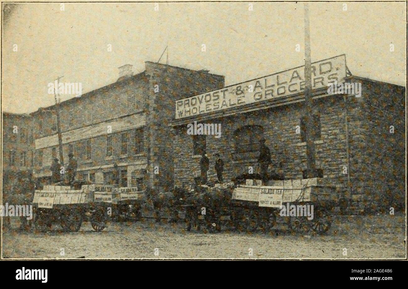 . Le quincaillier (Juillet-Decembre 1905). 64 LE PRIX COUBANT To lEpicerie en gros a Ottawa. Peu de villes d'un Canada may riva-liser avec Ottawa pour le développer-ment que cette ville a pris depuis unedizaine dannees. II ny a pas exeessive-ment longtemps quon ne parlait que comme point-tawa dun centre du com-merce du bois. Aujourdhui, avec sa po- ces messieurs ont-ils Iintention de seprocurer un plus grand local. MM. Allard et iProvost IJmeilleur ont en stock assortiment darticles-depice régie que tonne puisse trouver dans Iest duCanada. lis tiennent aussi une grandevariete darticles de ta Banque D'Images