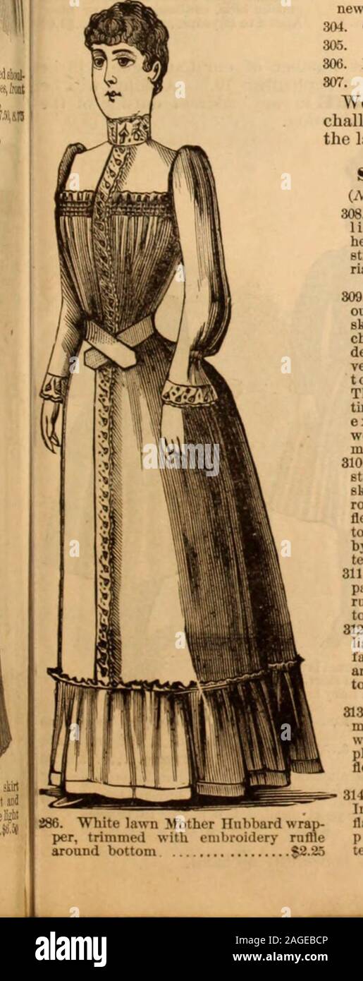 Illustrated catalogue de mode t 1890. 28 . Mesdames