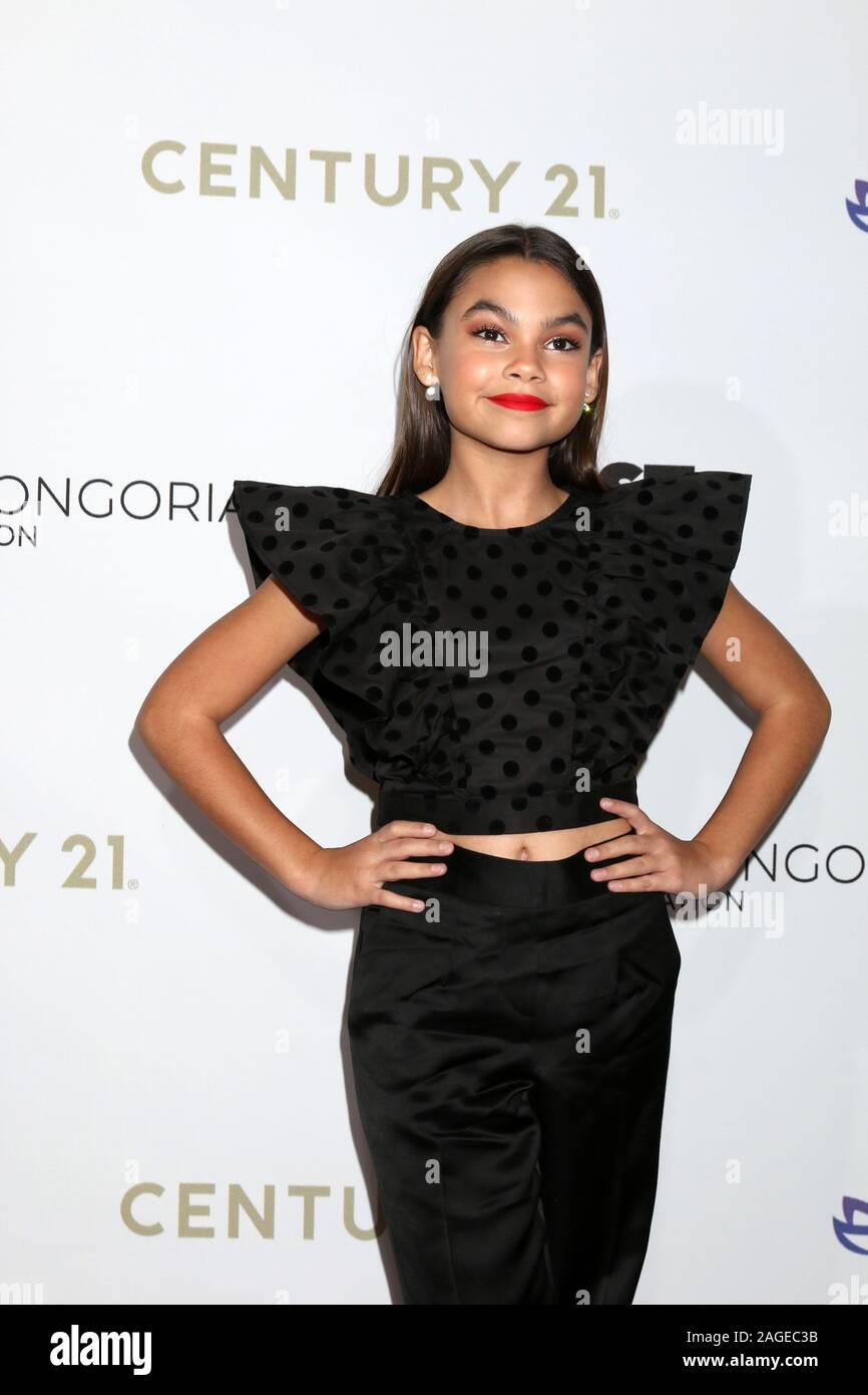 2019 Gala de la Fondation Eva Longoria au Four Seasons Los Angeles at Beverly Hills le 15 novembre 2019 à Los Angeles, CA comprend : Ariana Greenblatt Où : Los Angeles, California, United States Quand : 16 Nov 2019 Credit : Nicky Nelson/WENN.com Banque D'Images