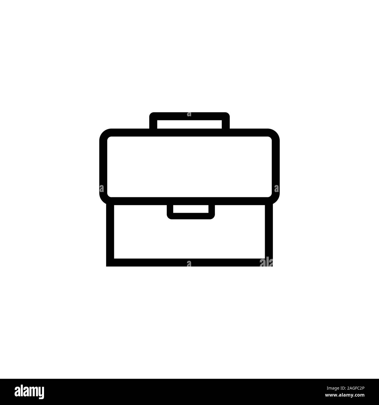 L'icône Porte-documents Logo illustration vectorielle. Modèle icône eps 10 sac. Illustration de Vecteur