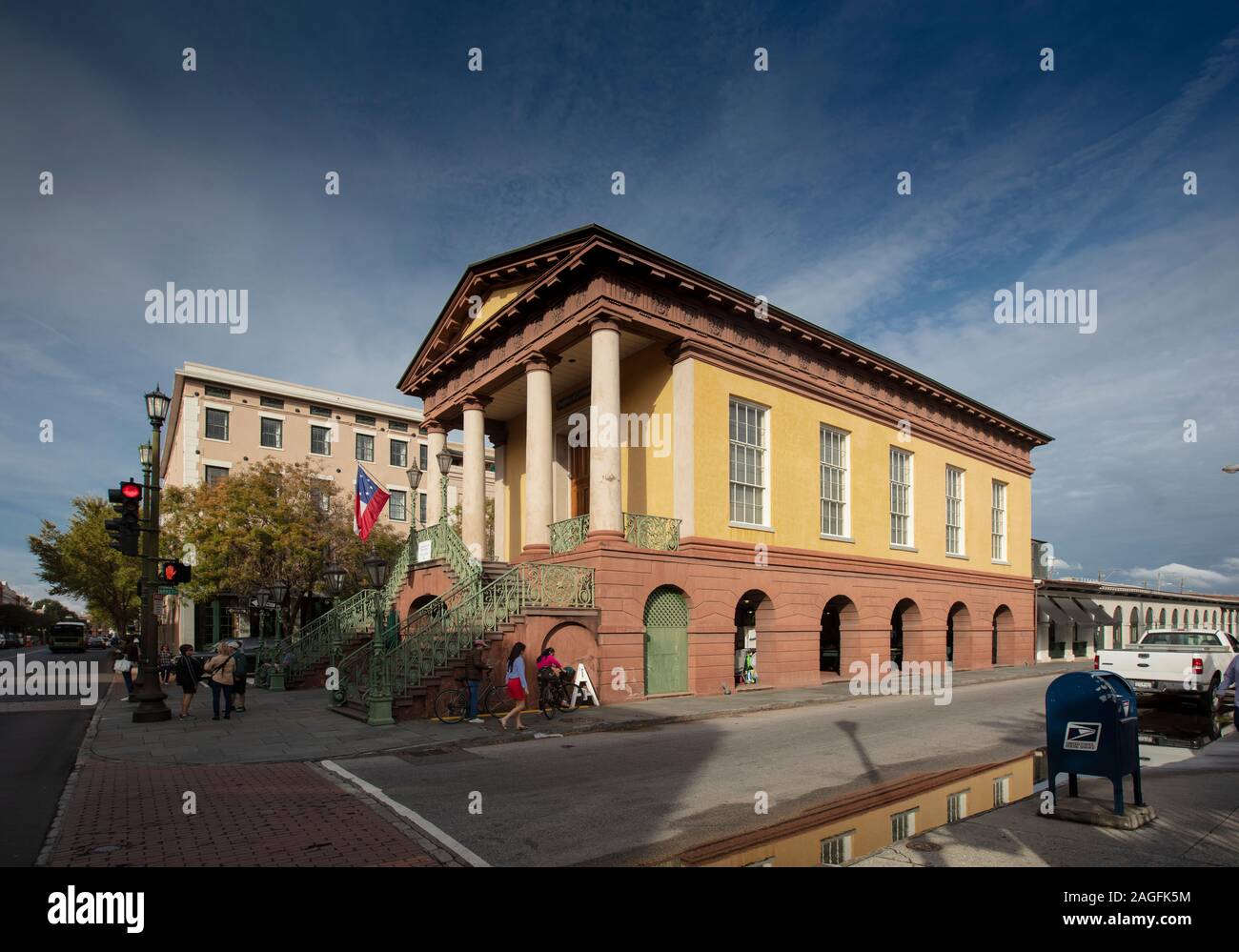 Charleston, South Carolina, United States, novembre 2019, vue de la Confederate Museum Banque D'Images