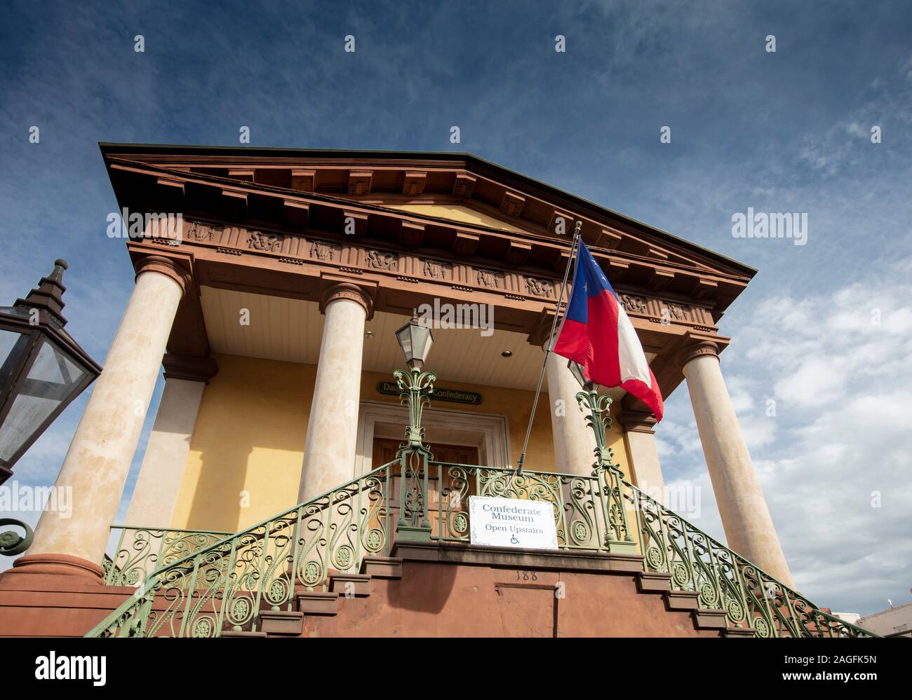 Charleston, South Carolina, United States, novembre 2019, vue de la Confederate Museum Banque D'Images