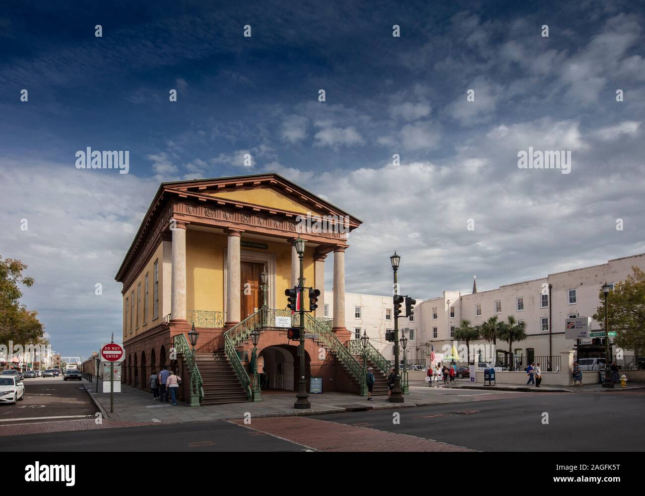 Charleston, South Carolina, United States, novembre 2019, vue de la Confederate Museum Banque D'Images
