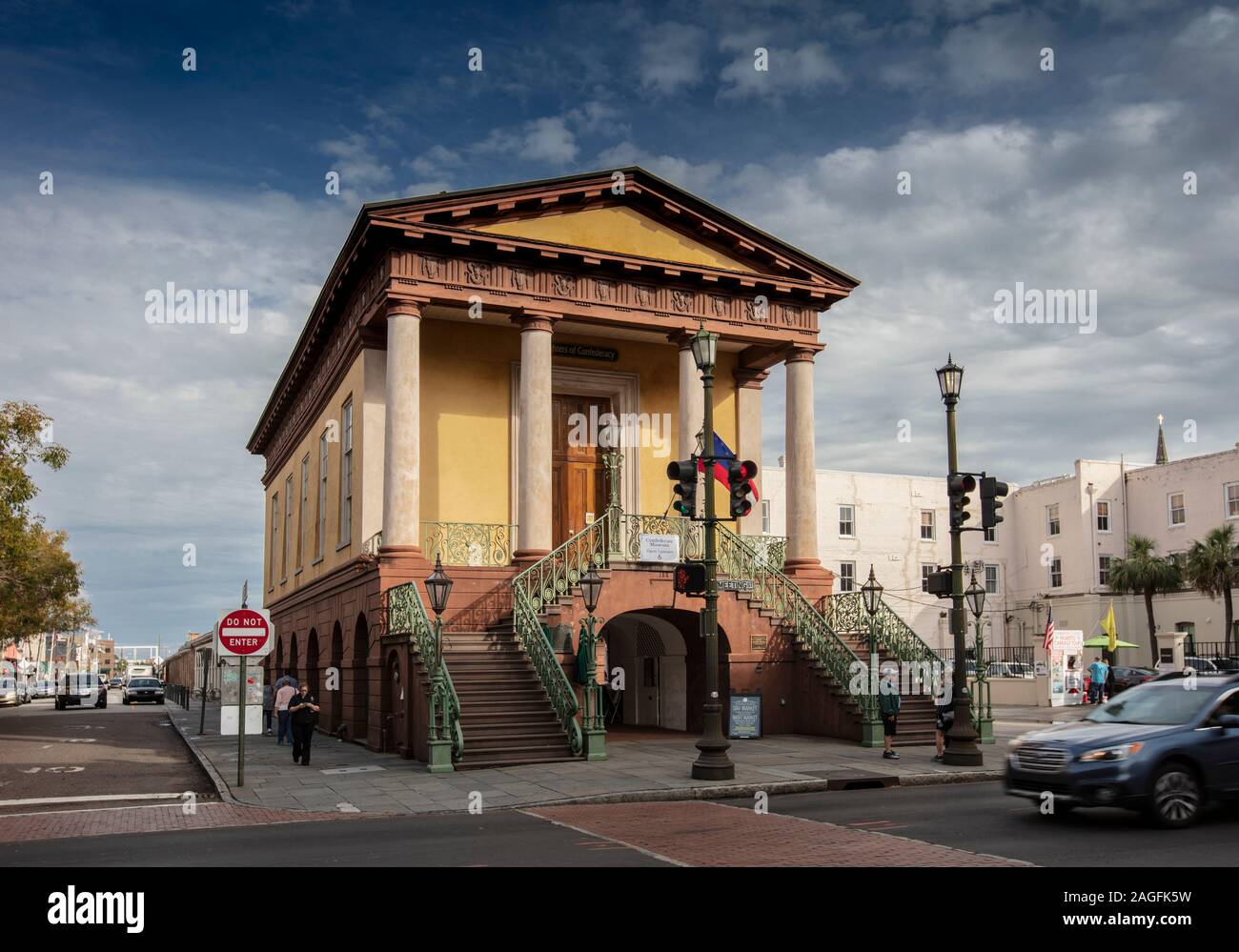 Charleston, South Carolina, United States, novembre 2019, vue de la Confederate Museum Banque D'Images