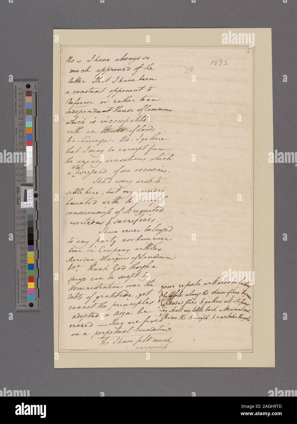 La numérisation a été rendue possible par un don de la Fondation Polonsky. ; droit, Thomas. De Lord Cornwallis Banque D'Images