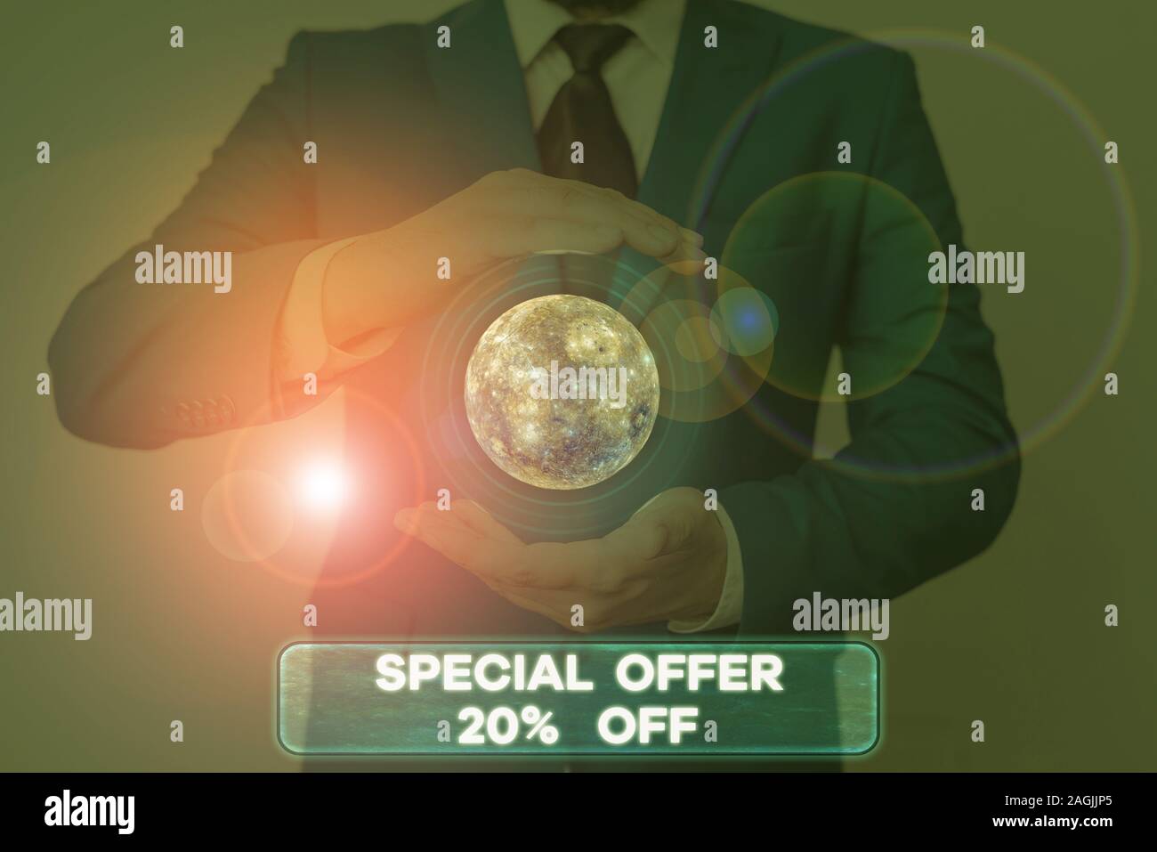 L'écriture de texte Word Offre spéciale 20. Photo d'affaires mettant en vedette Promotions promotion marketing des magasins de vente des éléments de cette image fournie par Banque D'Images