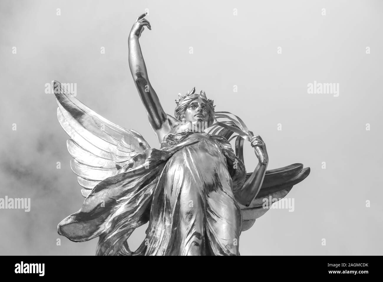 20 août 2019 - Buckingham Palace, Londres, Royaume-Uni. L'une des caractéristiques qui se trouve à l'extérieur du Palace gates pour les touristes de voir de près et Banque D'Images