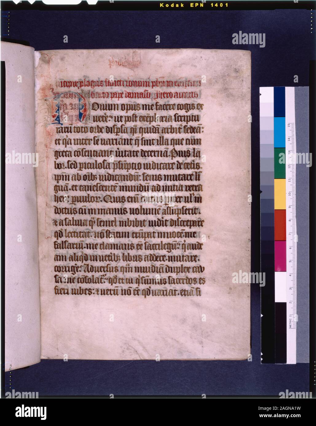 Dans la liste de Ricci, Seymour, recensement des manuscrits du Moyen Âge et de la Renaissance dans les États-Unis et le Canada. New York. N.Y. : H.W. Wilson, 1935 ; et garanti, New York, N.Y. : Bibliographical Society of America, 1962. Actionnariat : Duc de Sussex ; sa vente (1844) de J. Wilks ; sa vente (1847) à Lilly. C.J. Vente Spence (1906) ; vente par Sotheby à Quaritch (1911). Wilberforce a obtenue de Eames N. F. McGirr, qui l'a acheté à partir de 1926 W. M. Voynich. Léguée par Eames en 1940. De Ricci, 2314. De Ricci, supplément, 329. Tableau par M. G.B. Guest. Remarque Dans ms par A.I. Doyle,1980 ; ouverture de Jero Banque D'Images