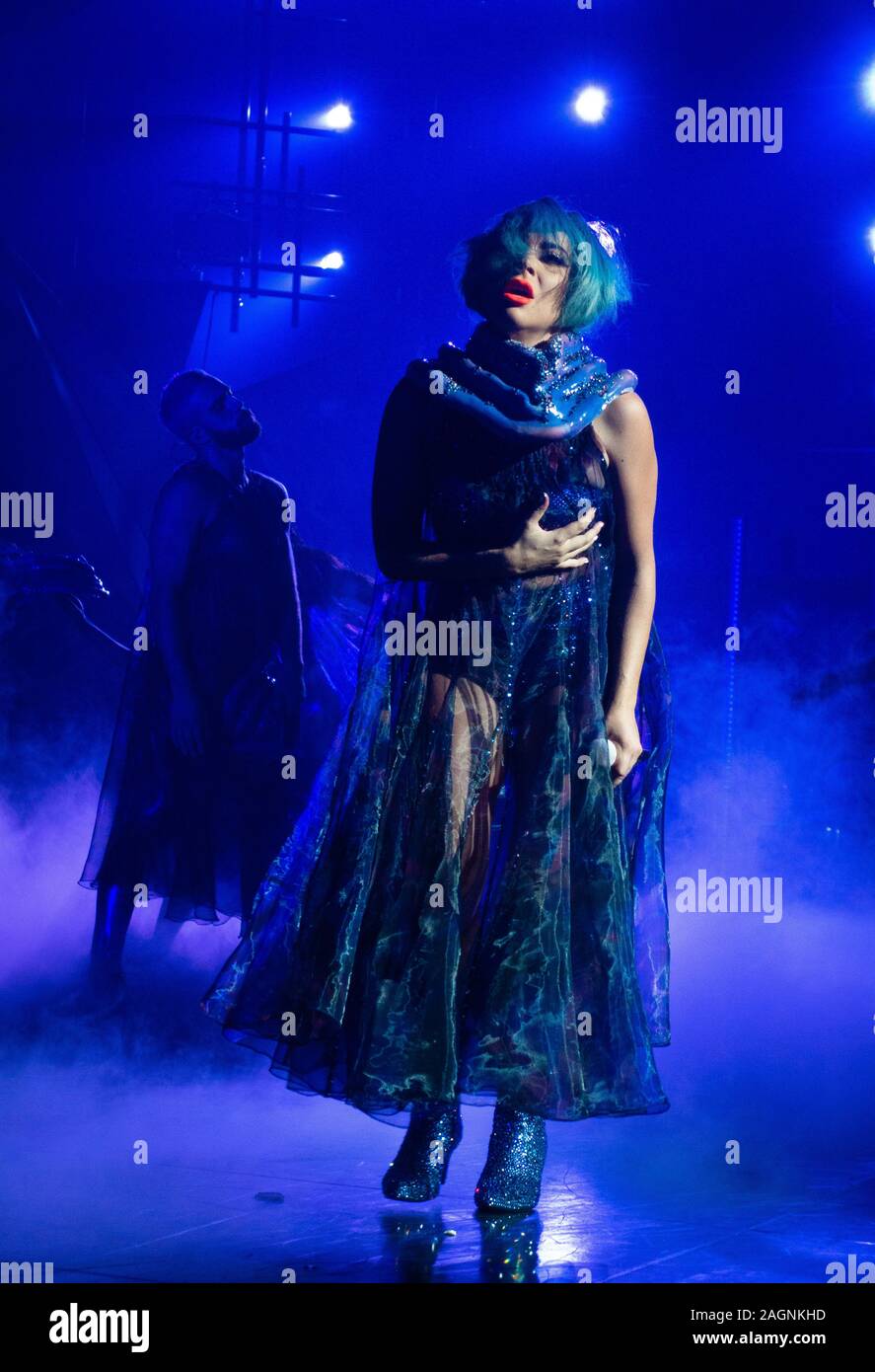 Lady Gaga performs at 'Enigma', sa résidence à Las Vegas Le parc MGM Theatre, Parc MGM, Las Vegas, NV, USA, Octobre 23, 2019 Banque D'Images