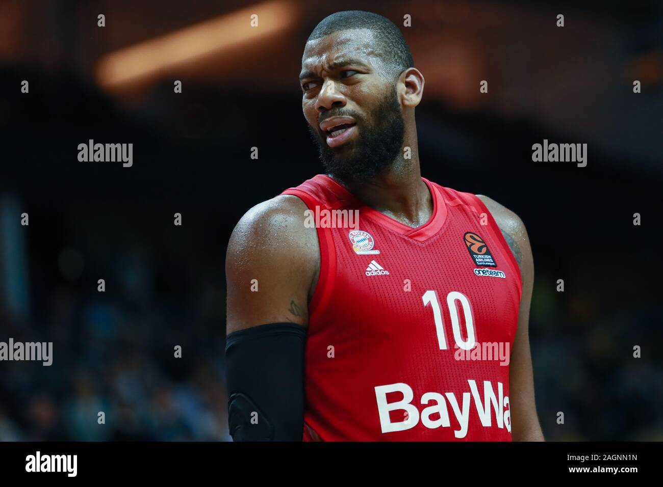 Berlin, Allemagne, le 18 décembre 2019 : Greg Monroe du Bayern Munich lors d'un match de basket-ball Basket-ball entre Alba Berlin et le FC Bayern Munich Banque D'Images