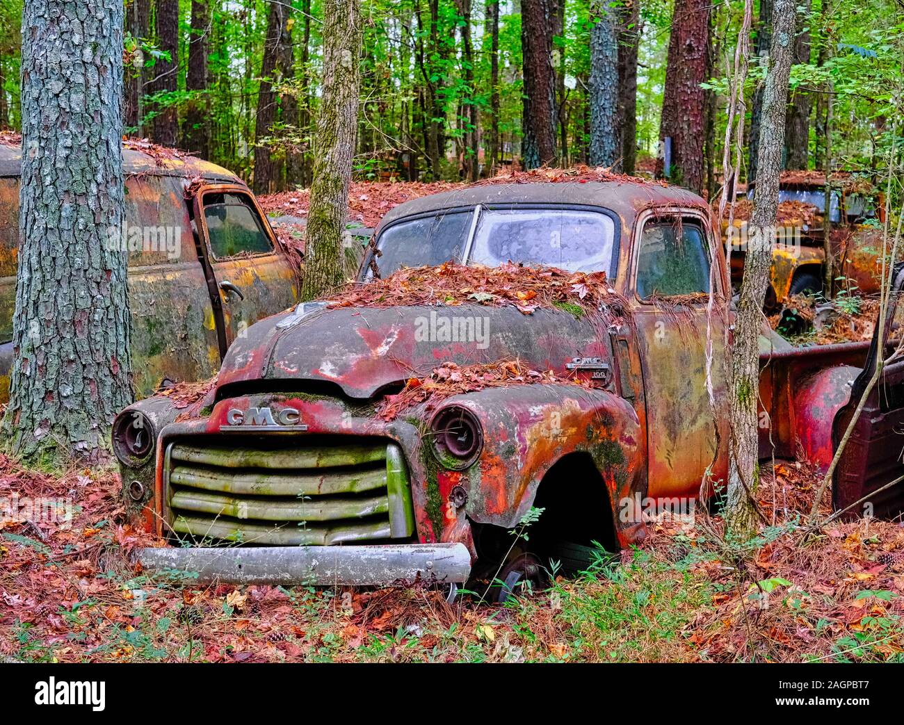 Old Red Jimmy Banque D'Images