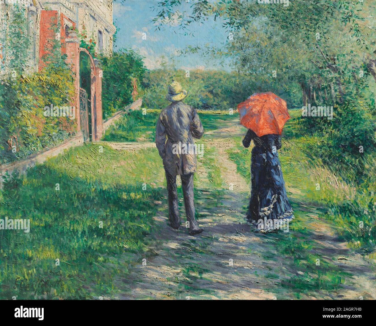 Paysage gustave caillebotte Banque de photographies et d’images à haute ...