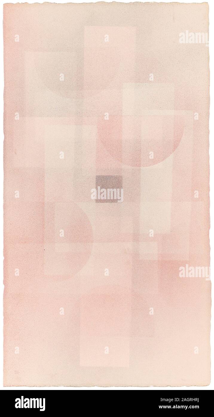 Quadrat im Nebel (carré dans le brouillard). Musée : collection privée. Auteur : Vassily Vasilyevich Kandinsky. Banque D'Images