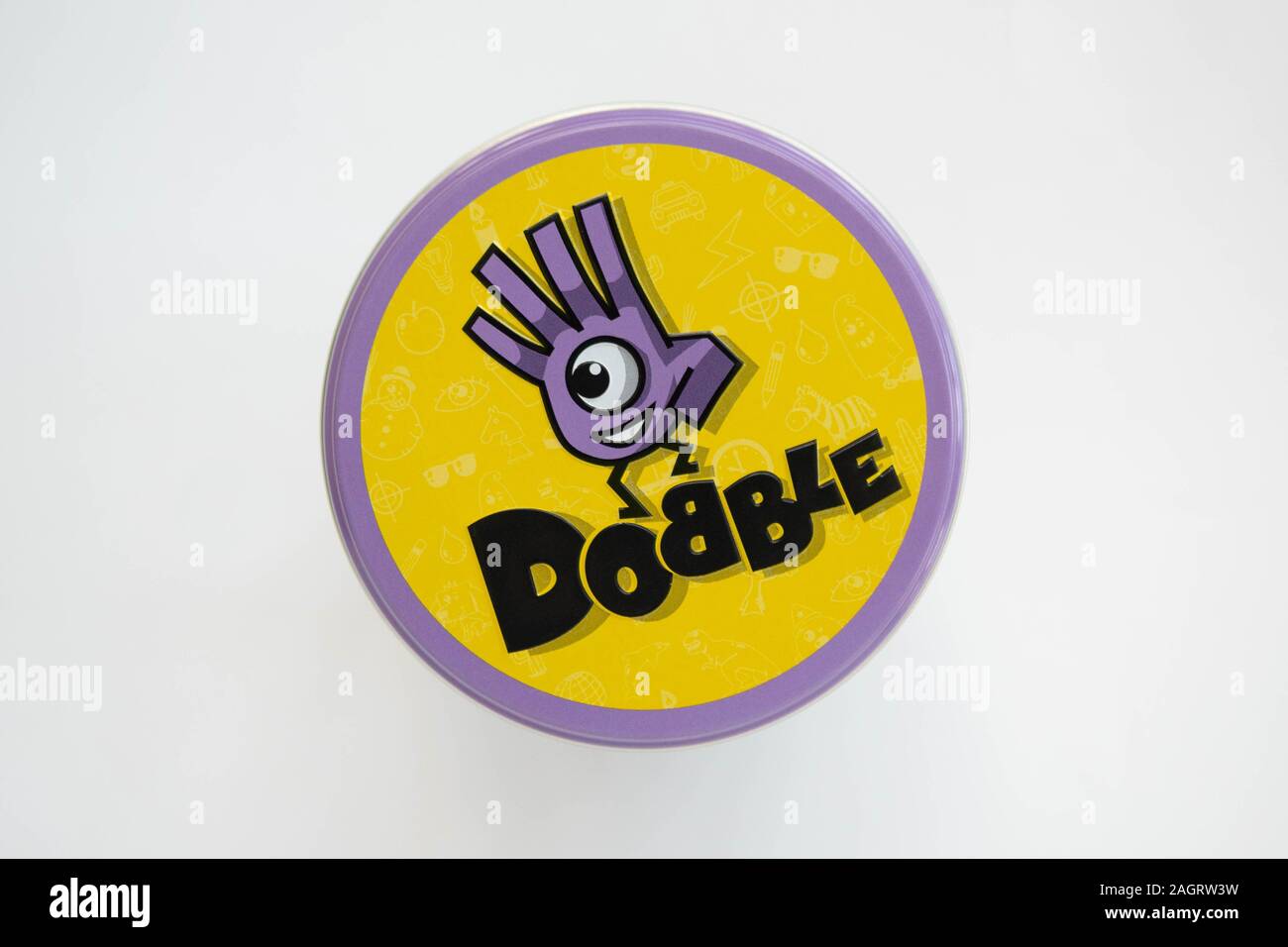 Jeu de cartes Dobble Banque D'Images